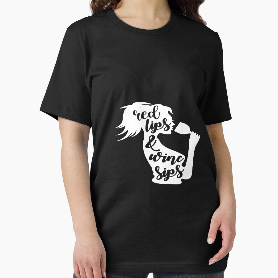 Red lips and wine sips by phassystore