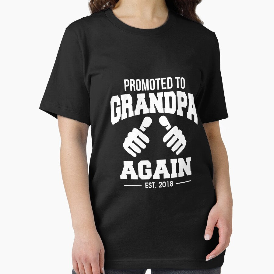 Promoted to Grandpa Again Funny by perfectpresents