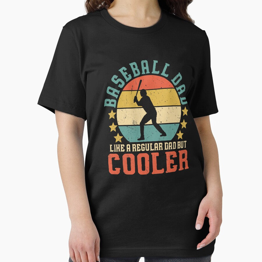 Baseball Dad Like A Regular Dad But Cooler Funny Baseball Lover Father's Day by MichelSorour
