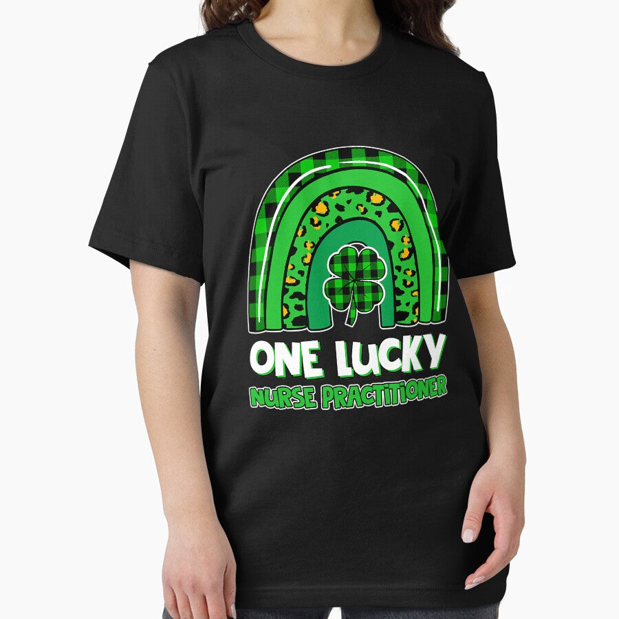 One Lucky Nurse Practitioner Shamrock St Patrick's Day by GardNewerd
