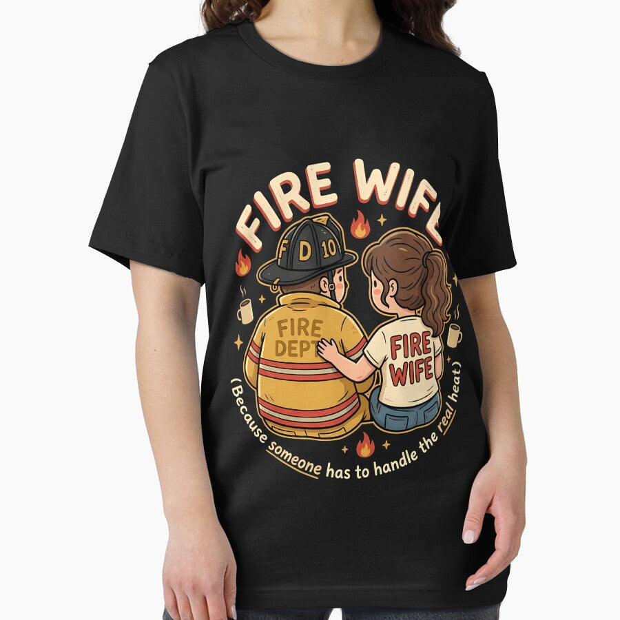 Fire Wife Shirt - Feuerwehr Partner Support by IsabellaRyland