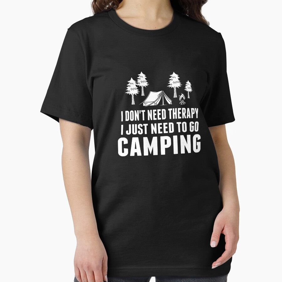 I Don't Need Therapy, Campfire Camping Gift- Funny Camping Shirt ,Camping Tees, Camp T shirt, Camping Shirt For Men and Women by sols