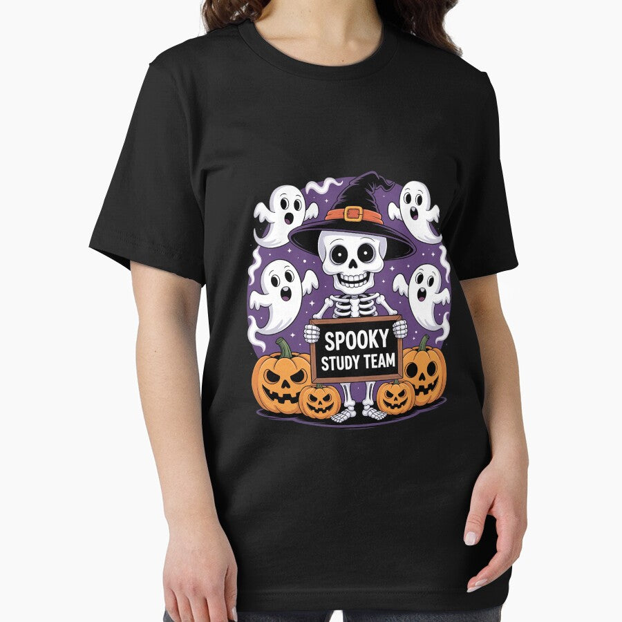 Spooky Study Team - Cute Halloween Skeleton Teacher by ryukaizox1