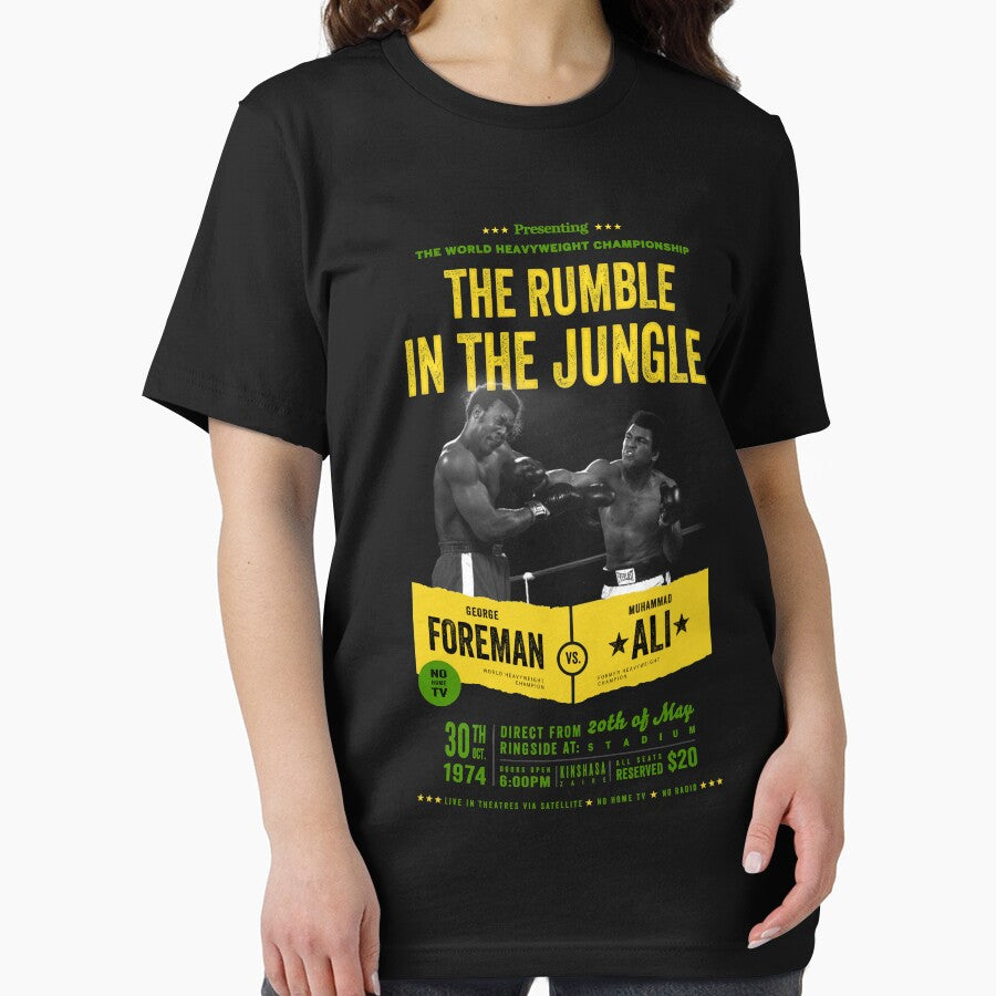 Ali vs Foreman Rumble in the Jungle by TeeMonsters