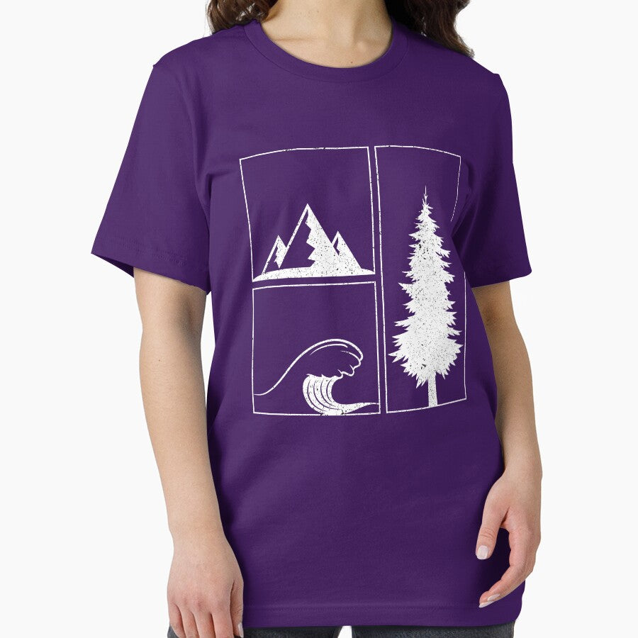 Mountain Wave Pine Tree Nature by franktact