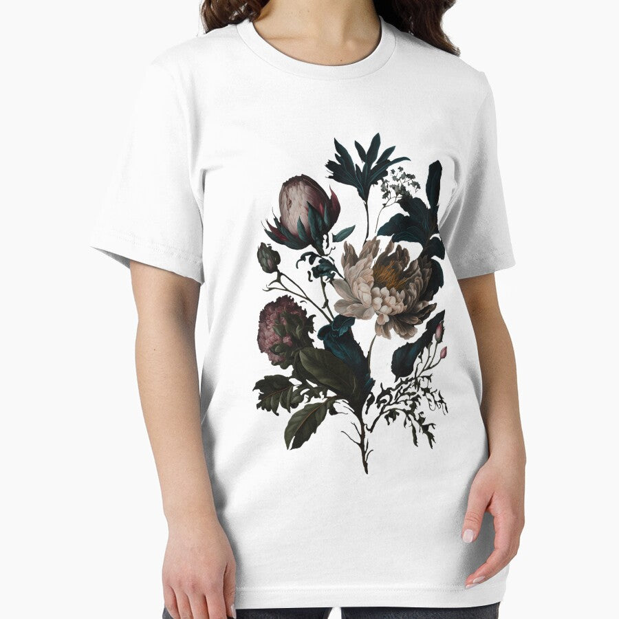 Dark Academia Peony Botanical by Katty-G