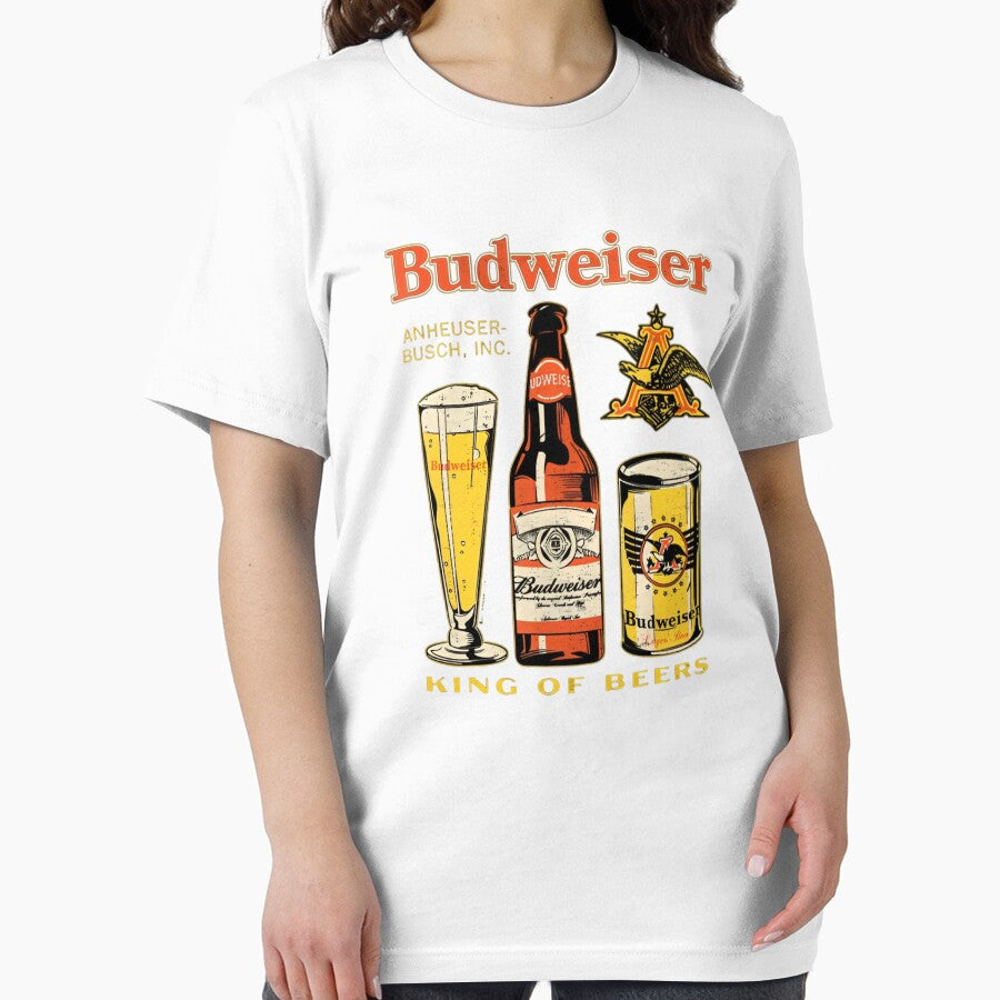Budweiser King of Beers Vintage Illustration by Moonpaw-Whimsy