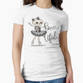 Boo-tiful Ballerina Skeleton: Playful Halloween Design by KennerTH