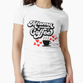 Mama need coffee T-Shirt, Christmas Gift for Mom, Funny Mom Shirt, Strong as a Mother, Mommy Shirt, Gift for Wife, One Bad Mother, Strong Mama by BLUE  bubble