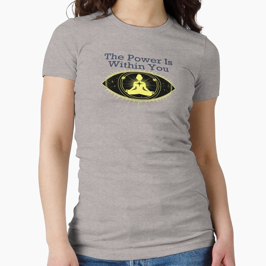 Power is within you good vibes T-Shirt by Teeandnat