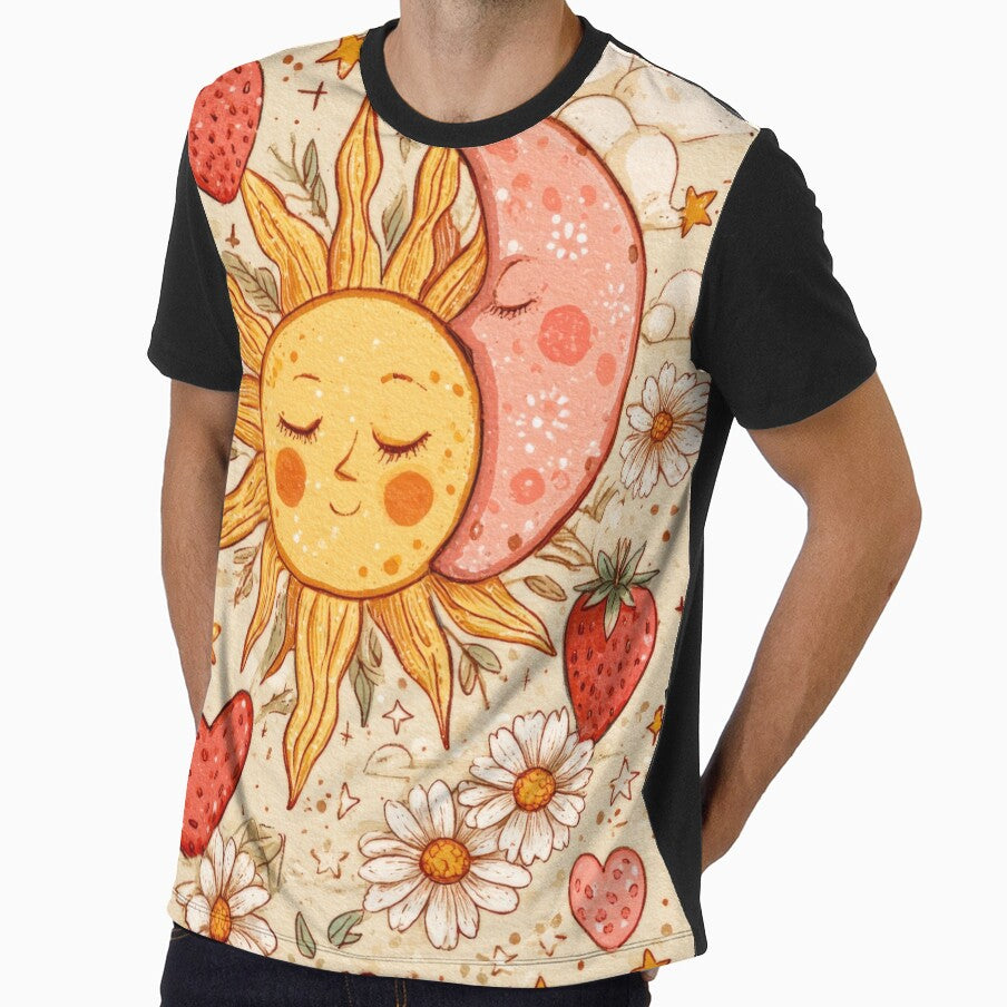 Strawberry sun and relaxing moon by scicilysimonee