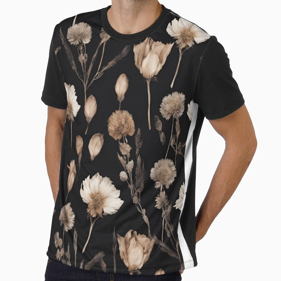 Dark academia floral dried flowers girlie wildflowers goth girl girly feminine grunge neutral colors cottagecore by Fantasy Cache