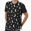 moon and stars pattern by The Cozy Cauldron