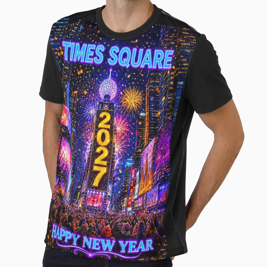 TIMES SQUARE - 2027 HAPPY NEW YEAR by DBM Photo Art 1