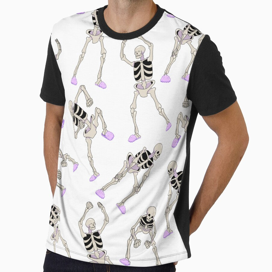 Dancing Skeles (Slippers, on White) by Kolibrim-Ink550