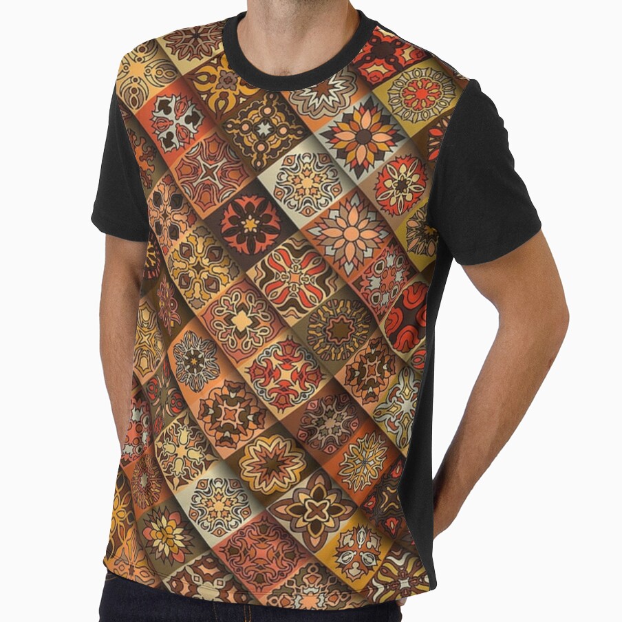 Boho aesthetic #11: bohemian pattern illustration premium design by truemoneyman