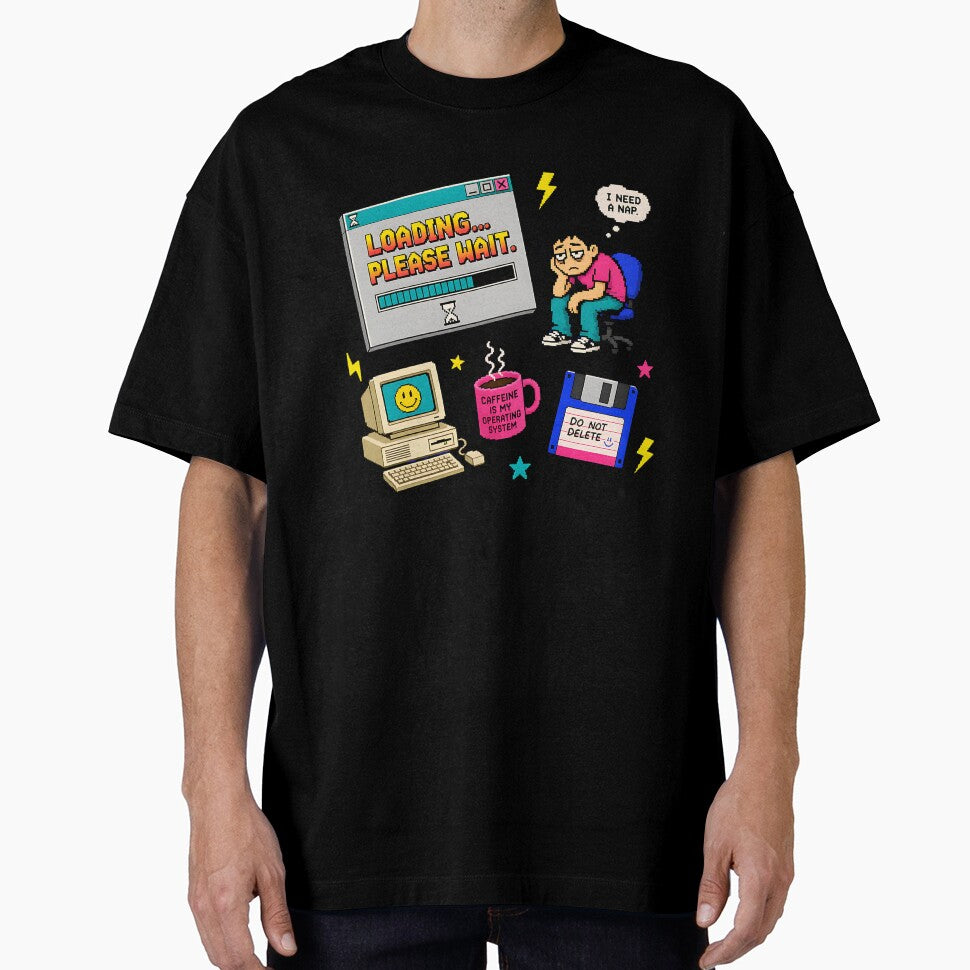 I Need a Nap Retro Computer Humor by Per My Last Nerve Studio