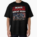 Make trucking great again Patriotic semi truck shirt by Diesel outlaw