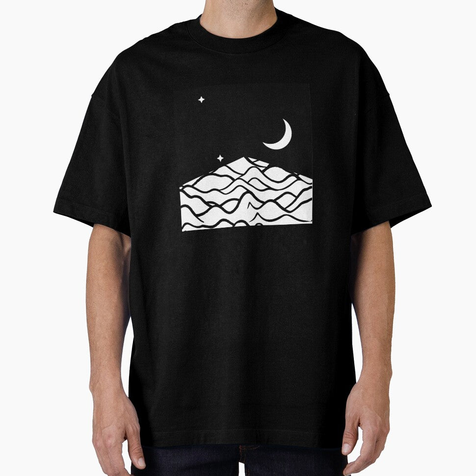 Black Moon with Mountain by Nimiya