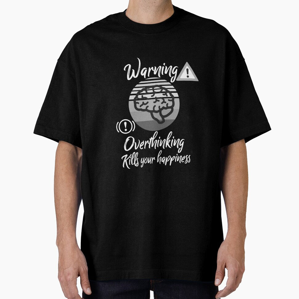Copy of Warning overthinking kills your happiness by Drawix