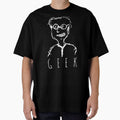 Funny Hand Drawn Geek Doodle Guy for the geeks at heart drk by DESPERATEANDY