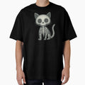 Spooky Cute Skeleton Cat by Prints-by-Olaf