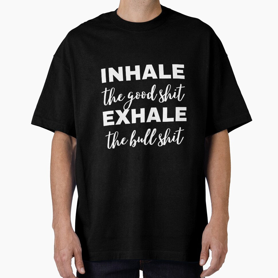 Inhale the good shit exhale the bull shit Top, Yoga Shirt, Yoga, Tank Top, Yoga gift, Yoga lover, Funny Yoga, Yoga design, Yoga workout by May K Studio Design