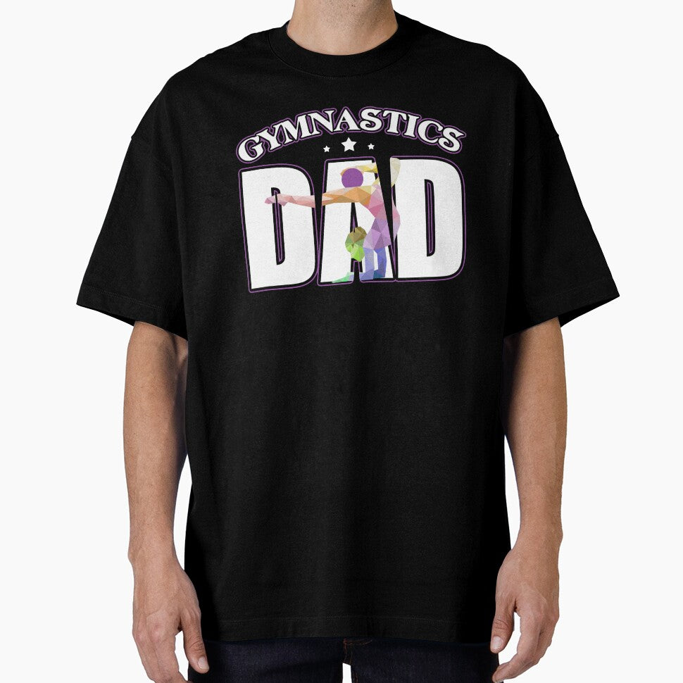Gymnastics Dad T-Shirt Father's Day Gifts Shirt by chihai