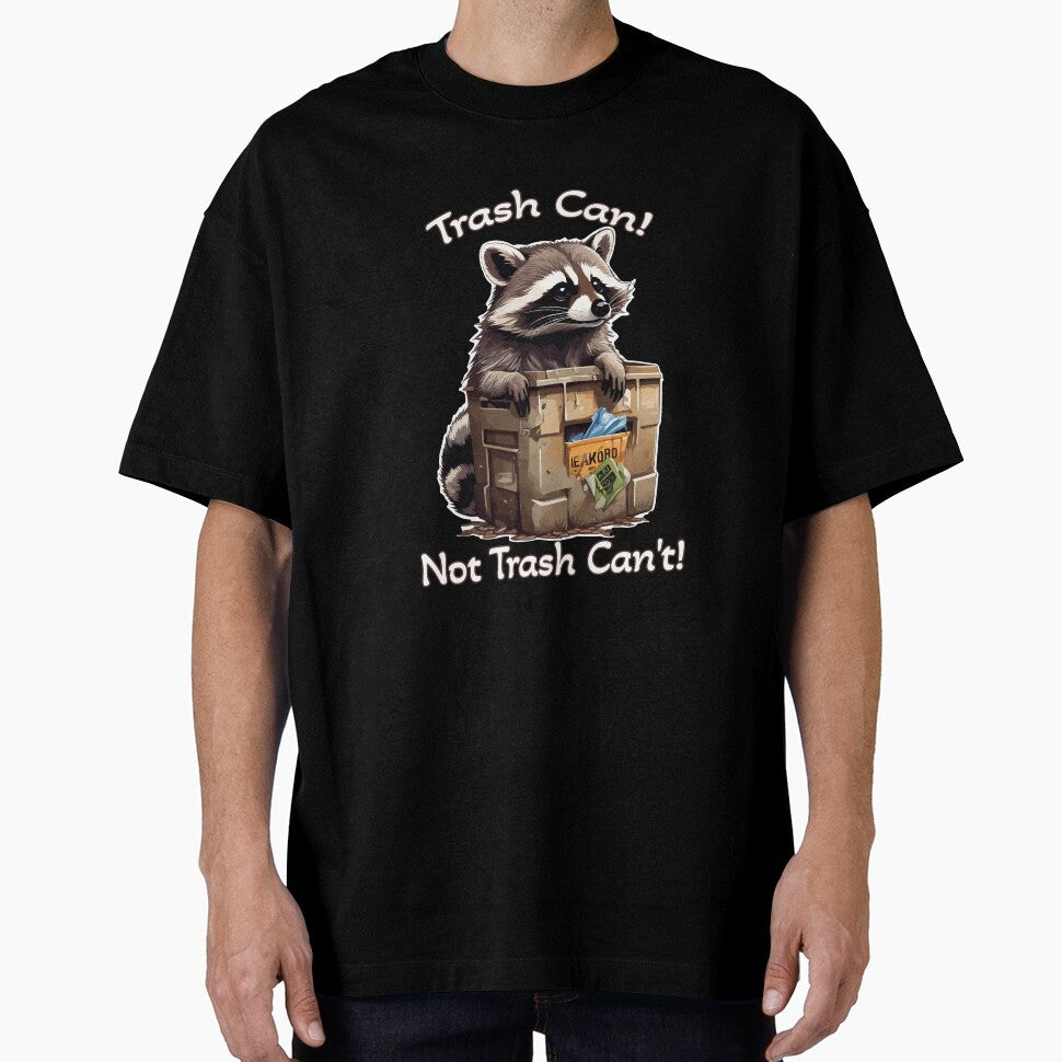 Raccoon Trash Can Not Trash Can't by RayWeberr
