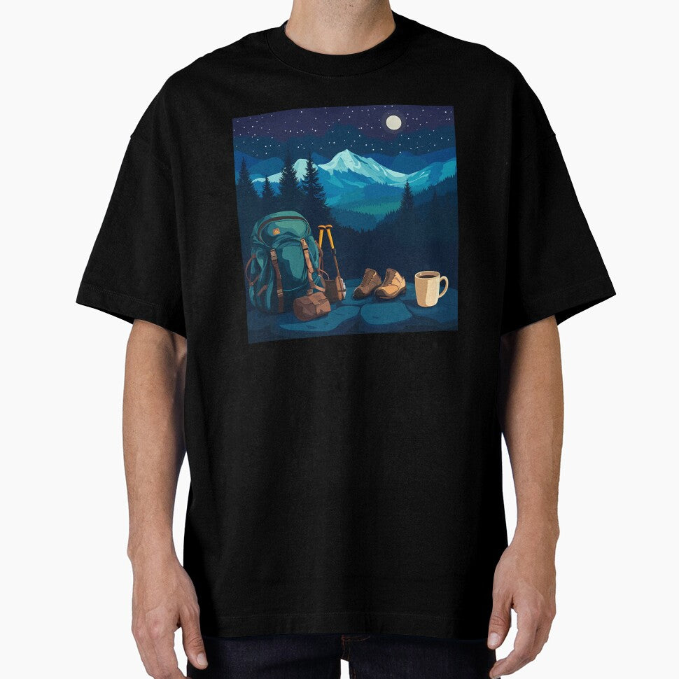 Moonlit Mountain Hiking Adventure by Arthaven10 ⭐⭐⭐⭐⭐