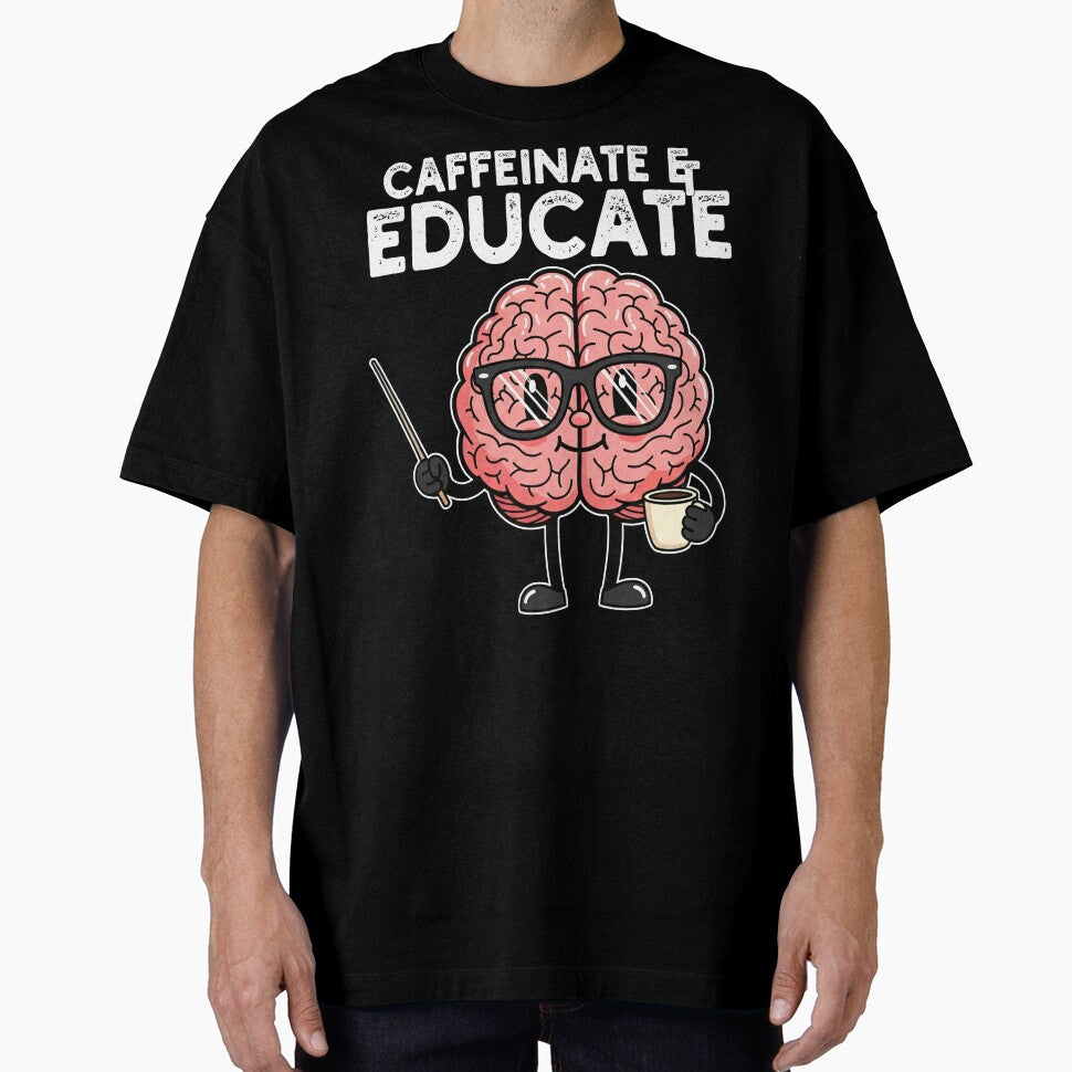 CAFFEINATE AND EDUCATE - TEACHER GIFT by KEF Custom