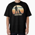 Dog Dad Shirt Funny Dog Lover Gift Vintage T-Shirt by ZEBBEDE - Minimal Streetwear