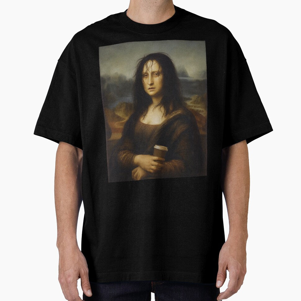 Monalisa before her Coffee by abby-thorns