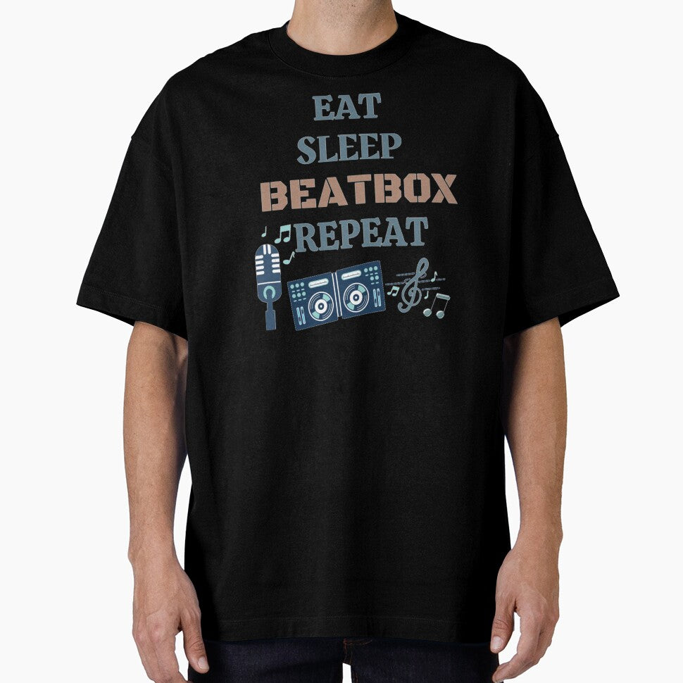 Eat Sleep Beatbox Repeat Funny Quote by Simi2020