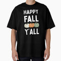 Happy Fall Y’all Pumpkin by SebisTshirts