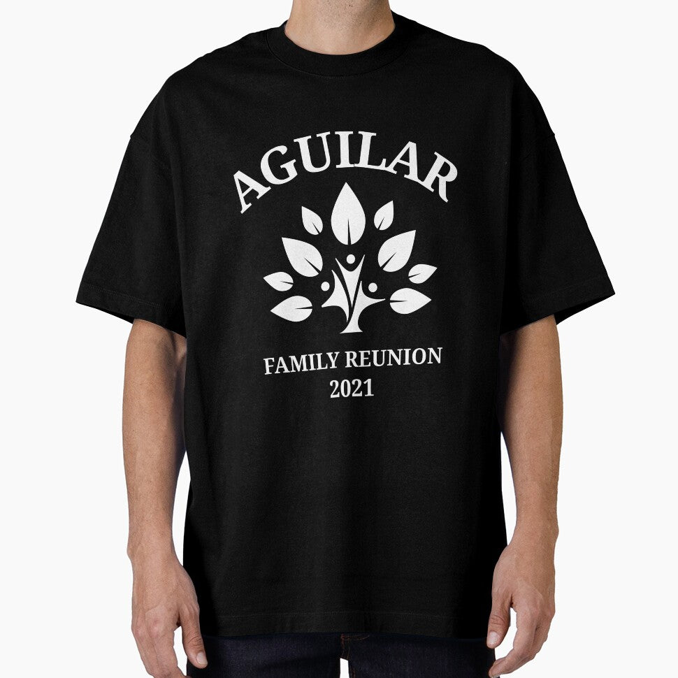 Aguilar Family Reunion 2021 Art in White by KarisCanvasShop