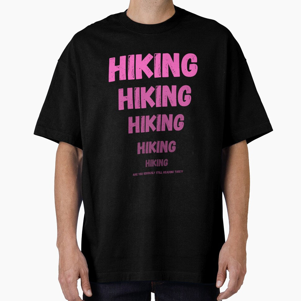 Hiking Jokes Funny T-Shirt for hiking boys and girls by Gracjan Mikitin