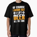 Funny Beer Work Out Humor Drinking Exercise Joke by mmos