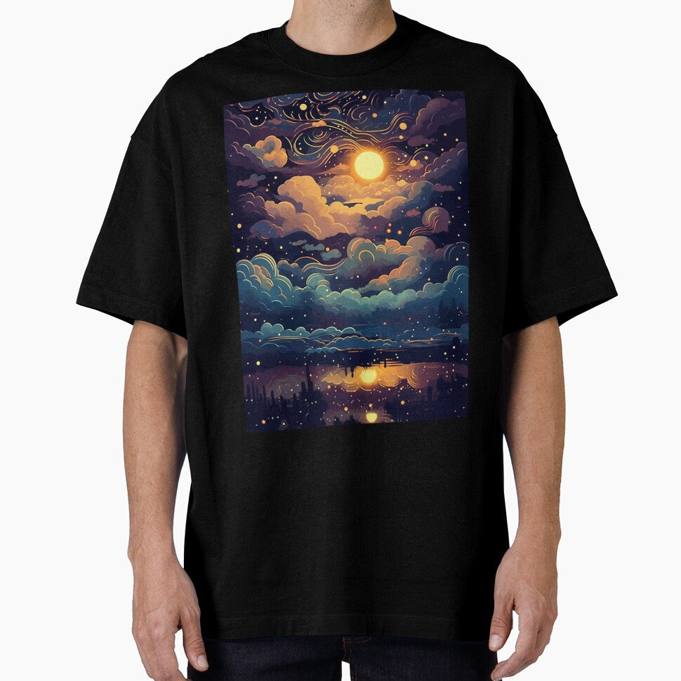 Stellar Moonlit Skies: Cloudscapes of Wonder by aesthetikayl