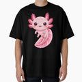 Cute Pink Axolotl Kawaii by NostalgiaPop77