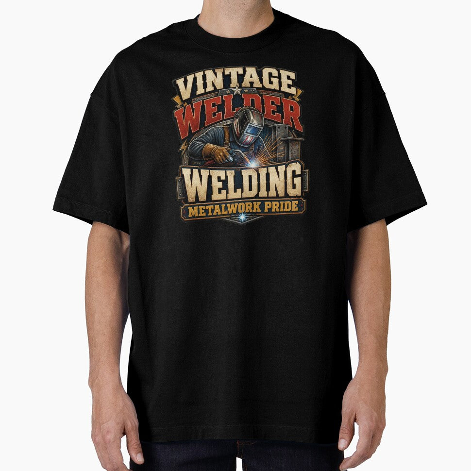 Vintage Welder Welding Metalwork Pride by AdicretorDesign