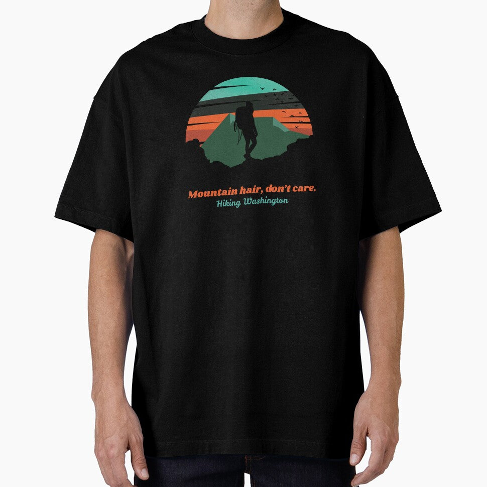 Mountain hair, don't care. Hiking Washington by Ink & Fabric