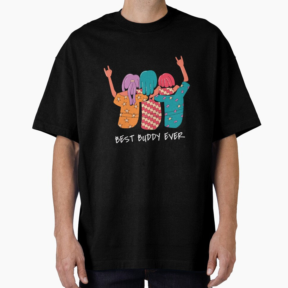 Best Buddy Ever shirt| Friendship shirt|  National friendship day| Gift for friends| birthday girl svg| Happy friendship day| blonde and brunette best friend shirt by T. MINISTRY