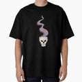 Skull smoke purple by Livingcreative