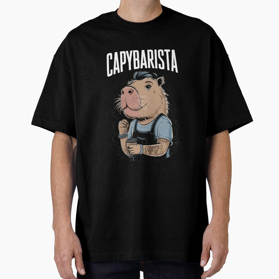Capybarista Capybara Barista For Coffee Lovers by SubtleSplit