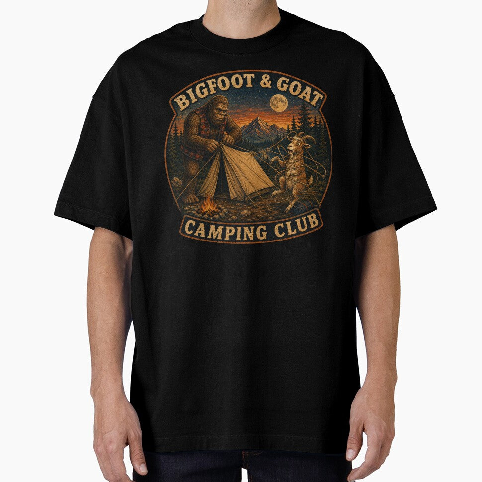 Bigfoot & Goat Camping Club – Tent Trouble by NicheBloom