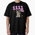 1111 Angel Number Design | Aesthetic | Manifest | Manifestation | Grateful | Angels | Spiritual | Gratitude Journals | Pink |  tshirts, mugs, stickers, posters by TeenLake