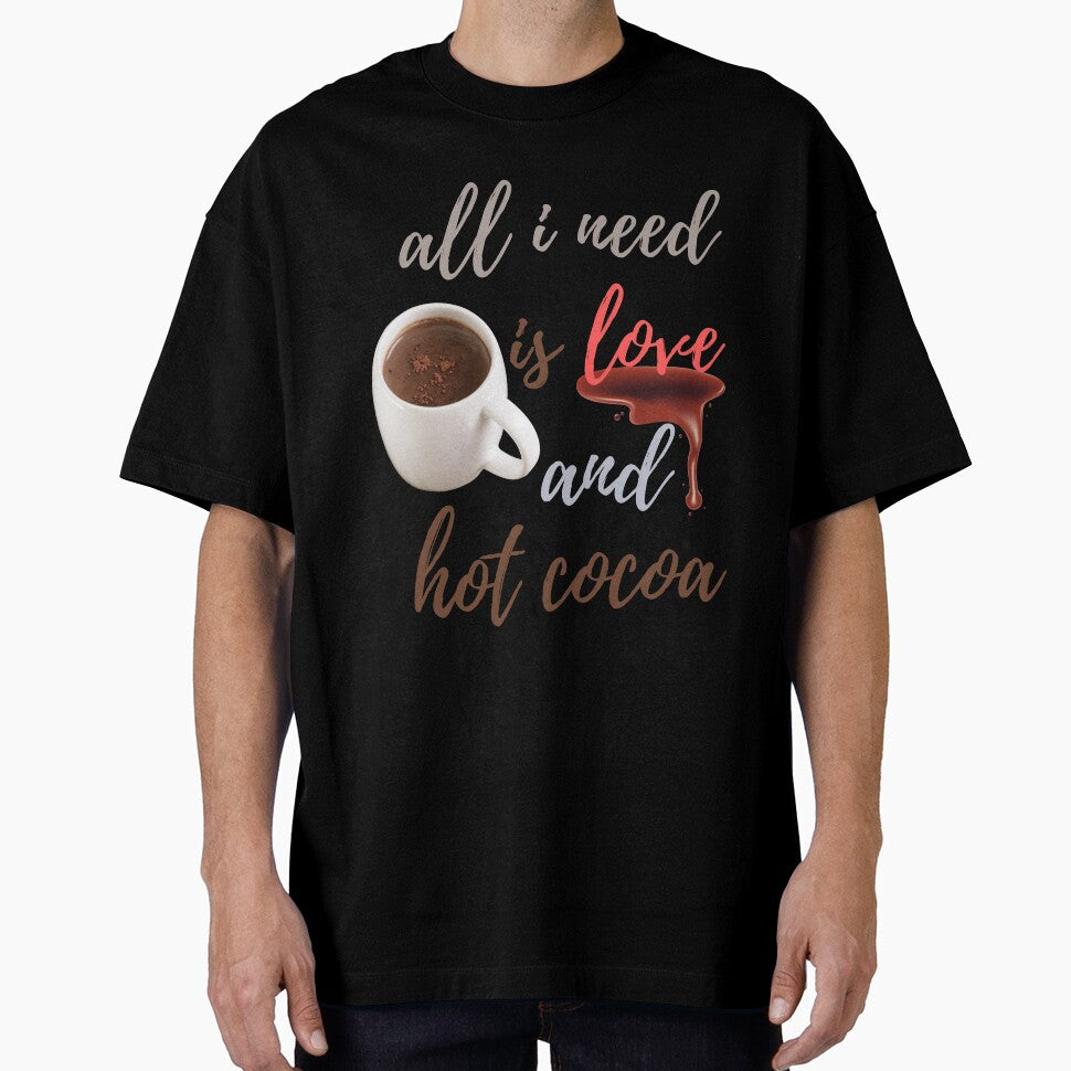 All I need is Love and Hot Cocoa Sticker by Schuva
