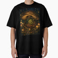 Goblincore Sleep Mode – Cozy Goblin Sleeping in Mushroom Art | Funny Night Owl Goblincore Gift by irfanshikh