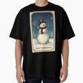 Vintage Snowmans Greeting Card: Frohe Weihnachten by EmeraldeaDesign